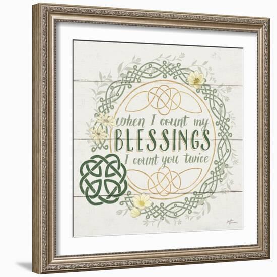 Irish Blessing II-Janelle Penner-Framed Premium Giclee Print