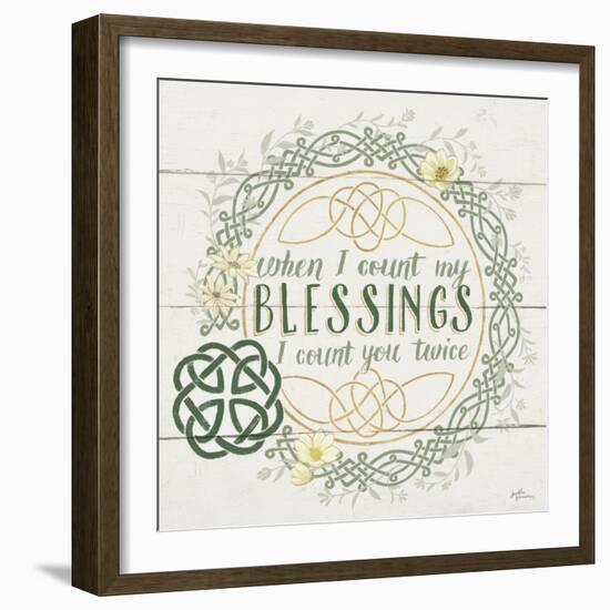 Irish Blessing II-Janelle Penner-Framed Premium Giclee Print