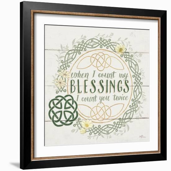 Irish Blessing II-Janelle Penner-Framed Premium Giclee Print