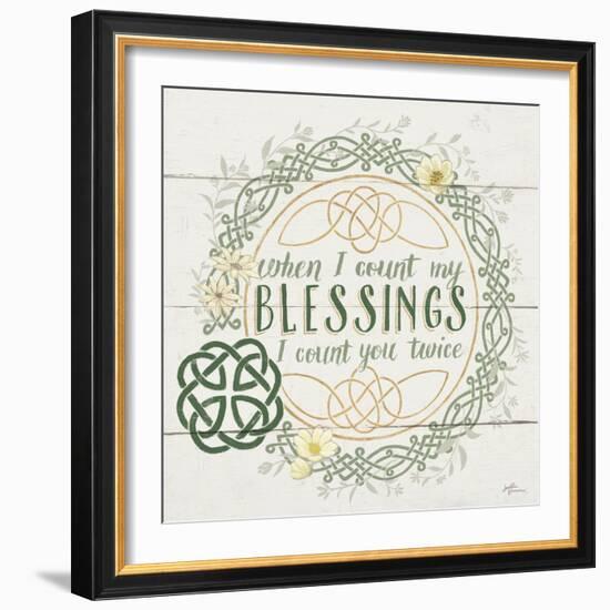 Irish Blessing II-Janelle Penner-Framed Premium Giclee Print