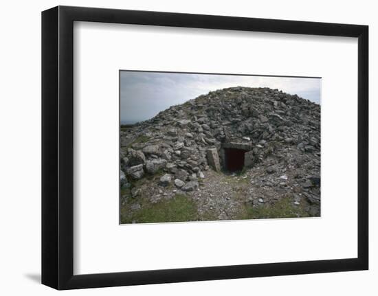 Irish burial cairn. Artist: Unknown-Unknown-Framed Photographic Print