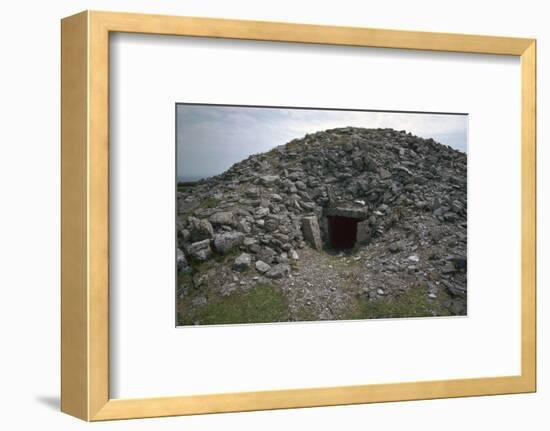 Irish burial cairn. Artist: Unknown-Unknown-Framed Photographic Print