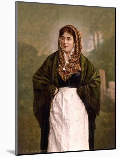 Irish Colleen, 1890s-Science Source-Mounted Giclee Print