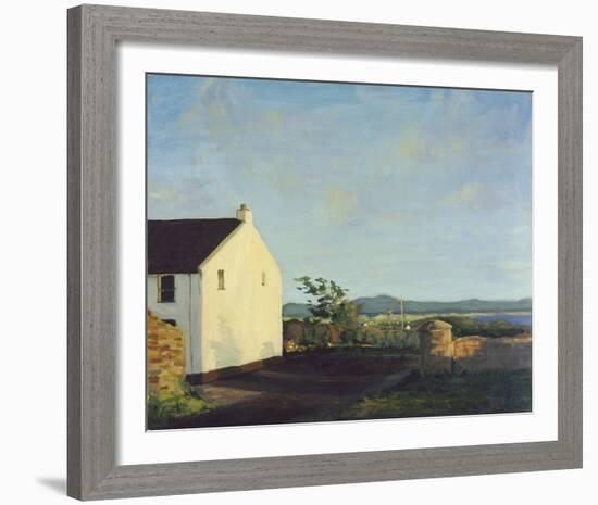 Irish Cottage Lane-Hugh O'neill-Framed Giclee Print