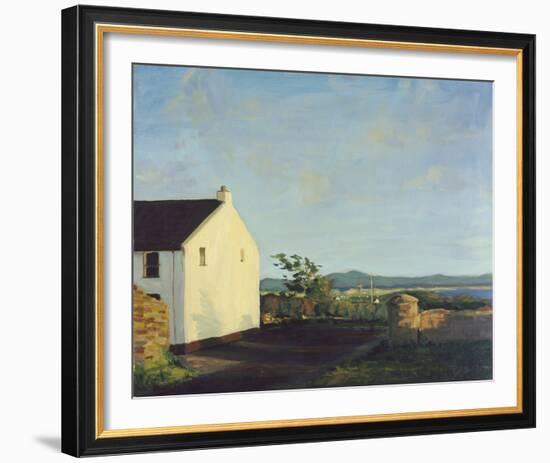 Irish Cottage Lane-Hugh O'neill-Framed Giclee Print