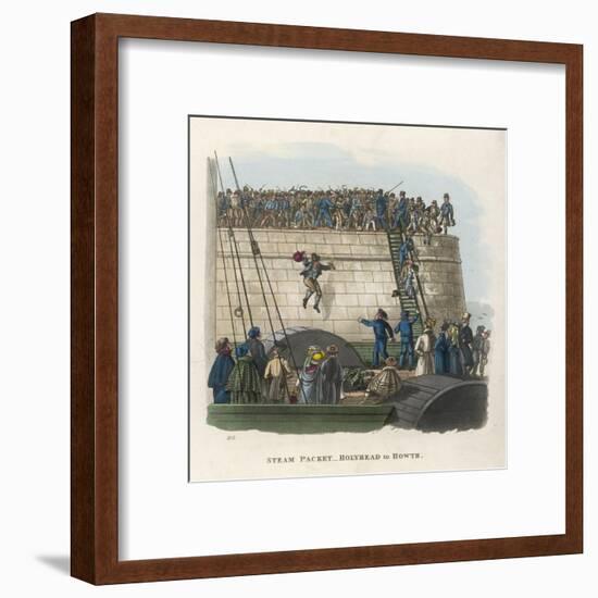 Irish Farm Labourers Come to England for Harvest Work-M. Egerton-Framed Art Print