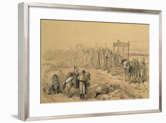 Irish Funeral-John Doyle-Framed Giclee Print