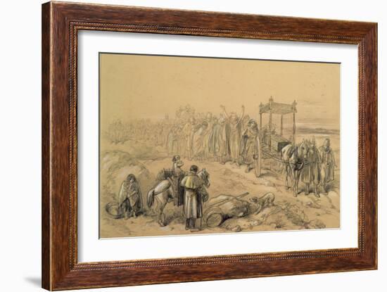 Irish Funeral-John Doyle-Framed Giclee Print