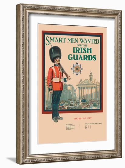 Irish Guards-null-Framed Art Print