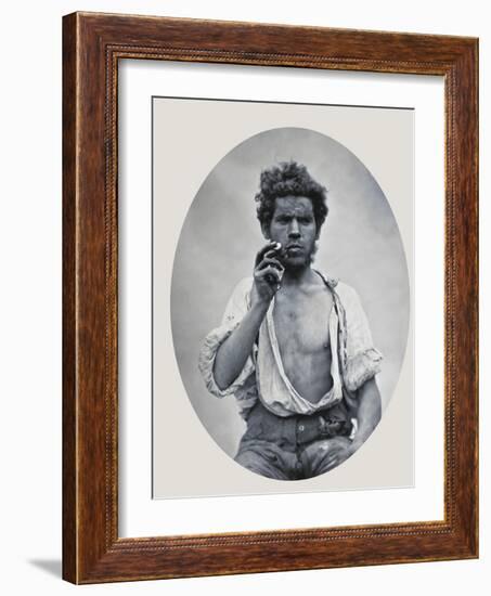 Irish Labourer, C.1858-null-Framed Giclee Print