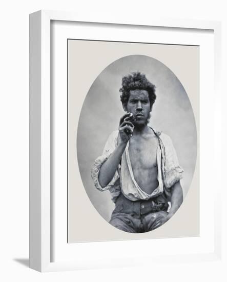 Irish Labourer, C.1858-null-Framed Giclee Print