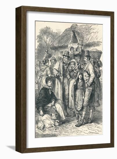 Irish Peasants, 1896-null-Framed Giclee Print