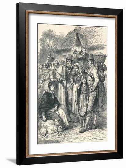 Irish Peasants, 1896-null-Framed Giclee Print