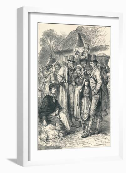 Irish Peasants, 1896-null-Framed Giclee Print