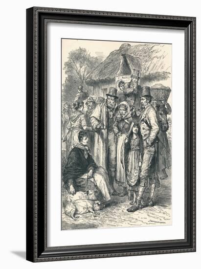 Irish Peasants, 1896-null-Framed Giclee Print