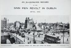 Sackville Street and Eden Quay after the Revolt, from 'An Illustrated Record of the Sinn Fein…-Irish Photographer-Giclee Print