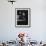 Irish Playwright Sean O'Casey with Pipe in His Mouth as He Works at His Typewriter at Home-Gjon Mili-Framed Premium Photographic Print displayed on a wall