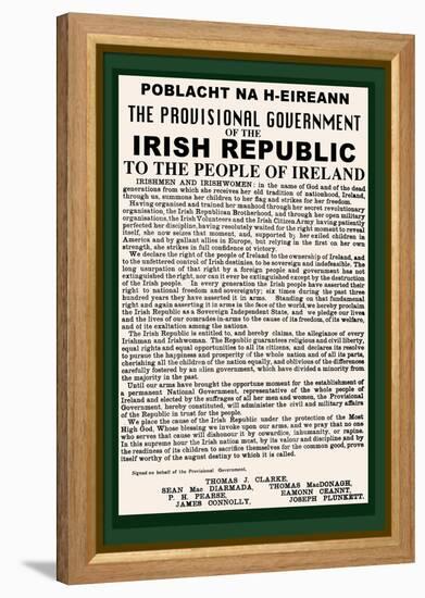 Irish Republic-null-Framed Stretched Canvas