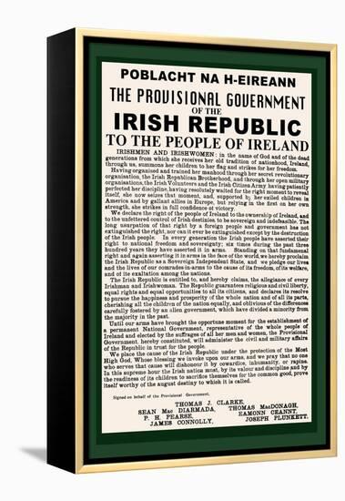 Irish Republic-null-Framed Stretched Canvas