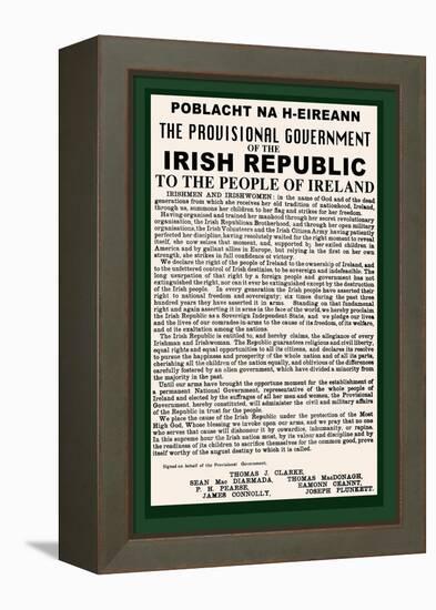 Irish Republic-null-Framed Stretched Canvas