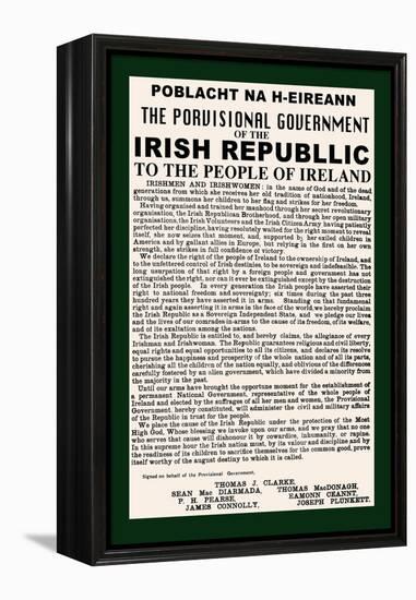 Irish Republic-null-Framed Stretched Canvas