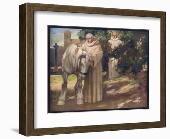 Irish Saint-Stephen Reid-Framed Art Print