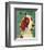 Irish Setter (Red & White)-John Golden-Framed Giclee Print