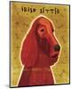 Irish Setter-John Golden-Mounted Giclee Print