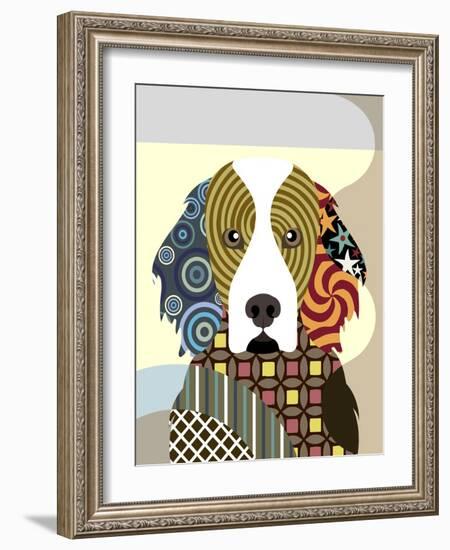 Irish Setter-Lanre Adefioye-Framed Giclee Print