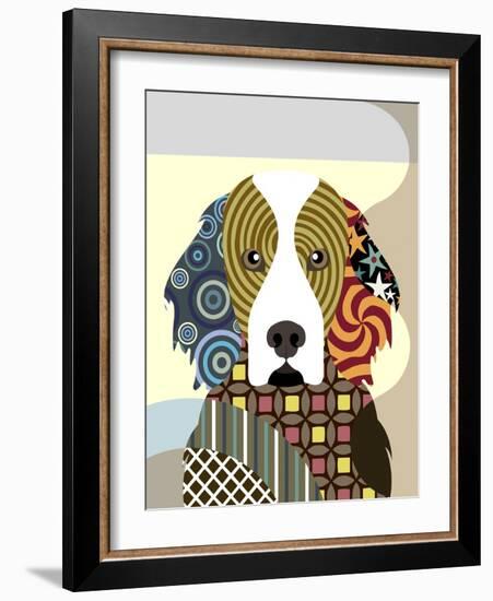 Irish Setter-Lanre Adefioye-Framed Giclee Print