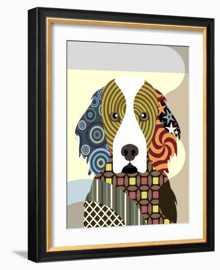 Irish Setter-Lanre Adefioye-Framed Giclee Print