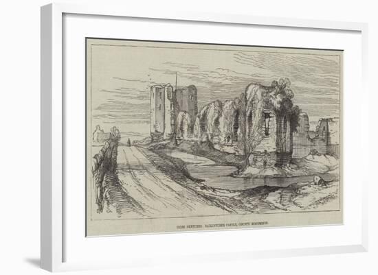 Irish Sketches, Ballintuber Castle, County Roscommon-null-Framed Giclee Print