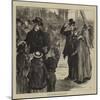 Irish Sketches, Going to Mass-Francis S. Walker-Mounted Giclee Print