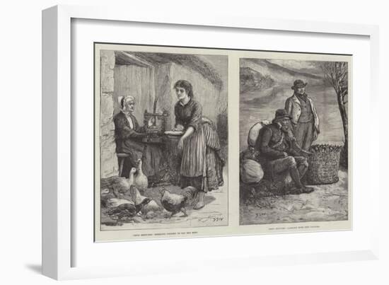 Irish Sketches-Francis S. Walker-Framed Giclee Print