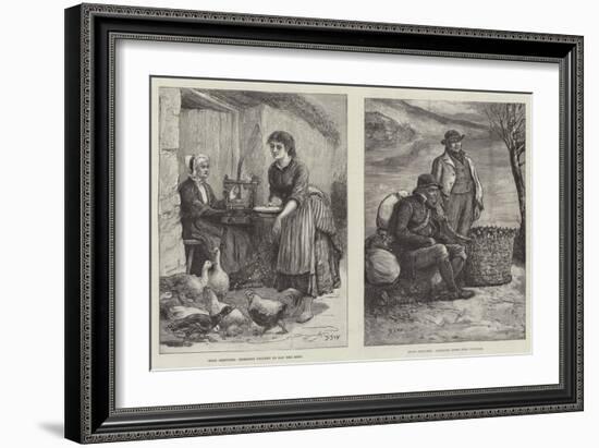 Irish Sketches-Francis S. Walker-Framed Giclee Print