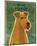 Irish Terrier-John W^ Golden-Mounted Art Print