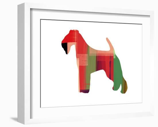 Irish Terrier-NaxArt-Framed Art Print