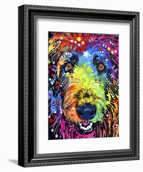 Irish Wolfhound-Dean Russo-Framed Giclee Print