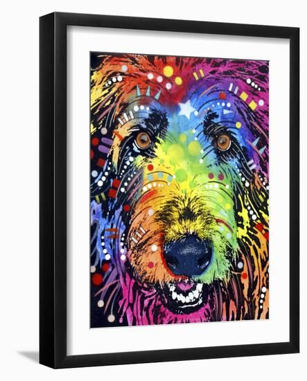 Irish Wolfhound-Dean Russo-Framed Giclee Print