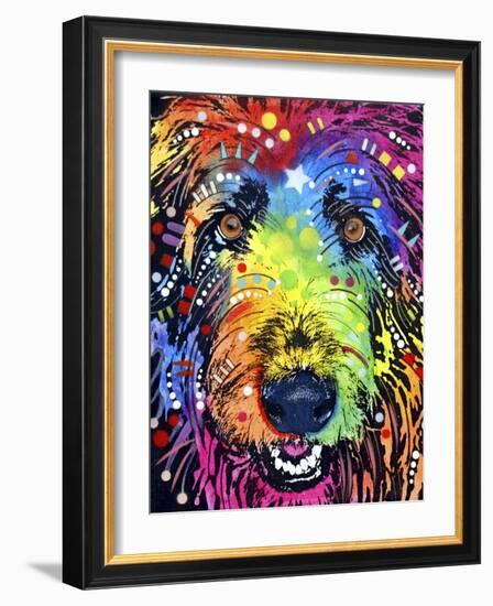 Irish Wolfhound-Dean Russo-Framed Giclee Print