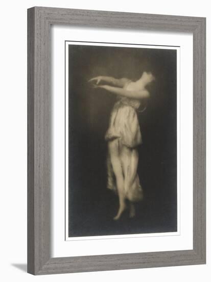 Irma Duncan, Isadora Duncan Dancer, c.1916-Arnold Genthe-Framed Giclee Print