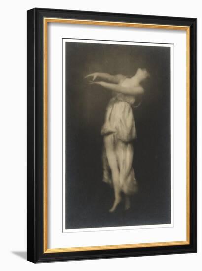 Irma Duncan, Isadora Duncan Dancer, c.1916-Arnold Genthe-Framed Giclee Print