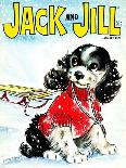 Let's Go Sledding - Jack and Jill, January 1971-Irma Wilde-Giclee Print