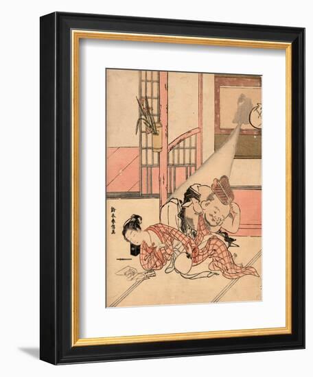 Iro Gonomi No Nuke Daikoku-Suzuki Harunobu-Framed Giclee Print