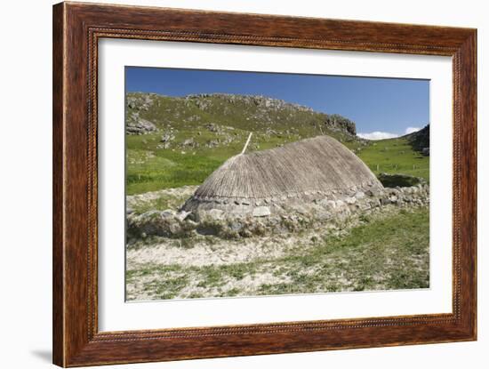 Iron Age House, Lewis, Outer Hebrides, Scotland, 2009-Peter Thompson-Framed Photographic Print