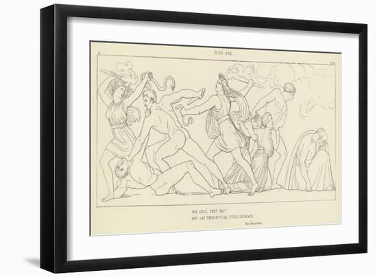 Iron Age-John Flaxman-Framed Giclee Print