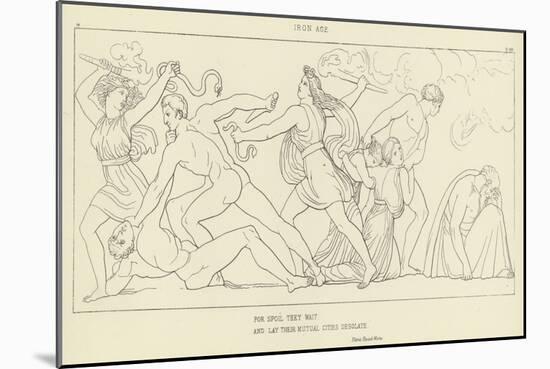 Iron Age-John Flaxman-Mounted Giclee Print