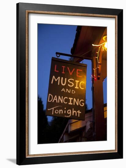 Iron Door Saloon In Groveland, CA-Justin Bailie-Framed Photographic Print