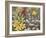 Iron Fence with Lilies-William Vanderdasson-Framed Giclee Print