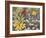 Iron Fence with Lilies-William Vanderdasson-Framed Giclee Print